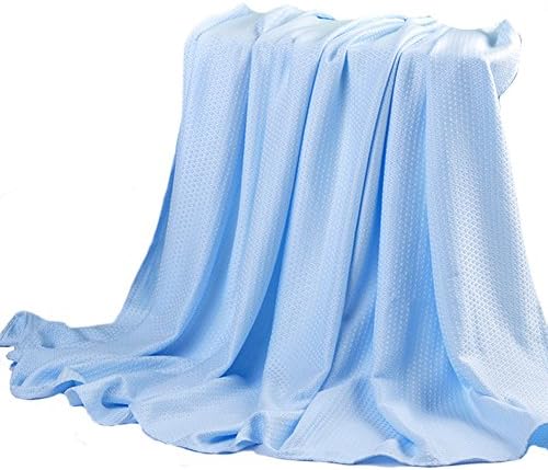 JUNZENIA Baby Summer Blanket Girl Boy Ligheweight Sunshade Waffle Pattern Quilt