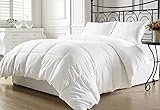 Polirias Bedding King Goose Down Alternative Comforter with Corner Tab