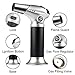 WOSTOO Blow Torch, Cooking Torch Lighter, Refillable Kitchen Butane Torch Lighter with Safety Lock and Adjustable Flame, Perfect for Cooking, BBQ, Baking, Brulee, Creme, DIY Soldering & More
