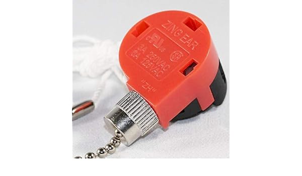 Zing Ear Ze 268s1 Pull Chain Switch Ceiling Fan 3 Speed 120 240