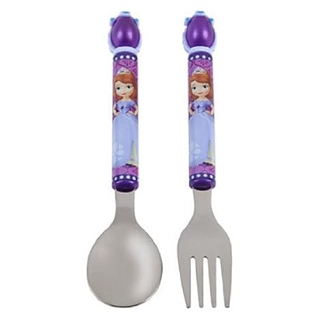 Buy Disney Sofia The First Flatware Spoon Fork Set Online At