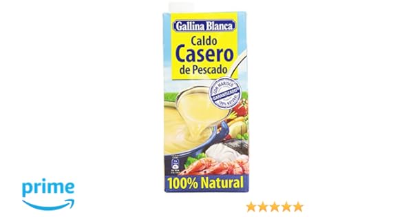 Gallina Blanca Caldo Casero de Pescado - 1 l: Amazon.es: Amazon Pantry