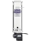 AquaReady in Tank Media Reactor for Saltwater and Freshwater Aquarium Filtration, Includes Adjustable Pump, Efficient Up-Flow Design, Low Profile Magnetic Mount