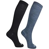 ja vie 80% Merino Wool Ultra Soft 15-20mmHg Graduated Compression Socks for Women & Men