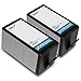 Printronic Remanufactured Ink Cartridge Replacement for HP 920XL CD975AN Black Ink Cartridge 2 Pack