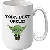 Funny Uncle Coffee Mug - 15Oz Best Birthday Gift for Family Members, Hilarious Uncle-Themed Ceramic Cup for Coffee Lovers, Unique Thanksgiving Xmas Present