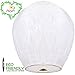 FUN Entertainments 12-Pack White ECO Sky Lanterns Chinese Lanterns 100% Biodegradable+Marker pen, Environmentally Friendly!