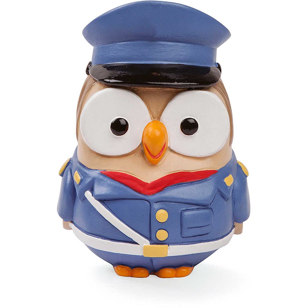 Egan ML18FA/2PS Police Figurine, Goofi, Ceramic, Mutlicolor, 8 x 8 x 10 cm