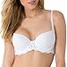 Smart & Sexy Women's Ki Lace & Micro T Shirt Bra