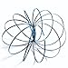 Flow Ring for Kids – Educational Kinetic 3D Spring Toys for Children – Multi Sensory Arm Spinner – Stainless Steel Magic Ring for Kids (Blue)