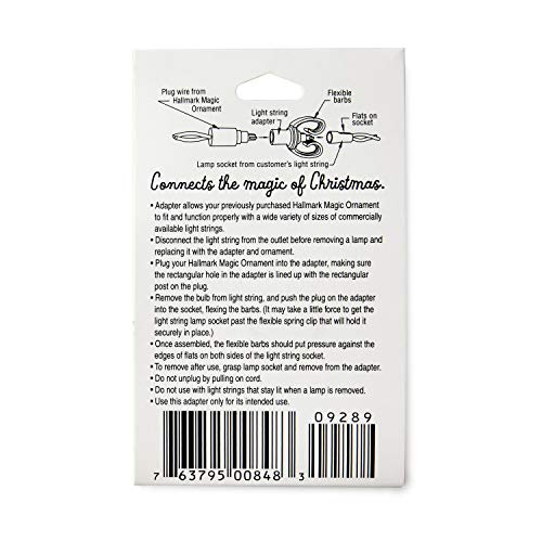 Hallmark Keepsake Christmas Ornament Light String Adapter Accessory