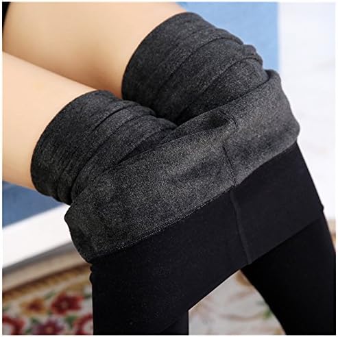 Lovef Plus Cashmere leggings women girls Casual Warm Winter Velvet Knitted Thick Slim Legging Super Elastic