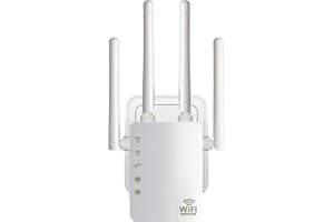 AIGITAL WiFi Extender, 2023 WiFi Extender Signal Booster for Home, WiFi Booster 5GHz Covers Up to 8470 Sq.ft and 35 Devices,Mini Compact Internet Booter with Ethernet Port, WPS Easy Setup, 802.11 AC/B/G/N