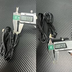TENINYU USB 2.0 A Male to DC 5.5x2.5mm 5 Volt 24AWG