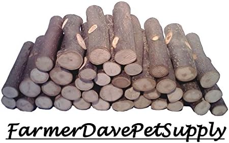 40 JUMBO APPLE CHEW BRANCHES FOR SMALL ANIMALS