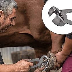 IWONGO Horses Farrier Hoof Tool Kit with Roll Pack