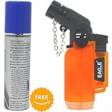 Angle Neon Eagle Jet Flame Butane Torch Lighter