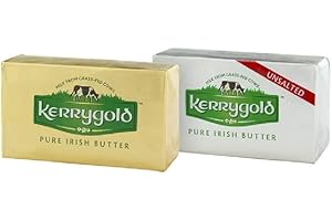 Kerrygold Pure Irish Butter Variety Pack - 1 Salted (8 ounce) and 1 Unsalted (8 ounce)