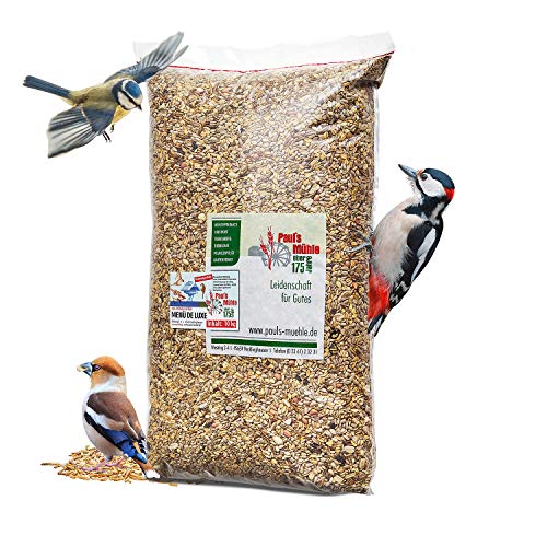 Paul´s Mühle Wildvogelfutter, Vogelfutter für Wildvögel, Deluxe Katze