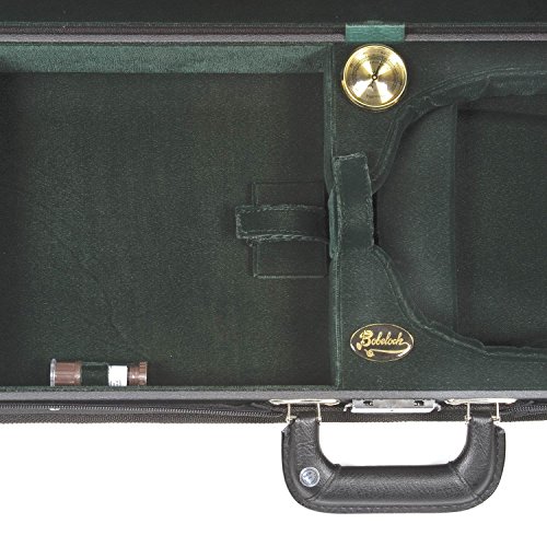 image for Bobelock Hill Style Lite 6002 4/4 Violin Case with Green Velvet Interi