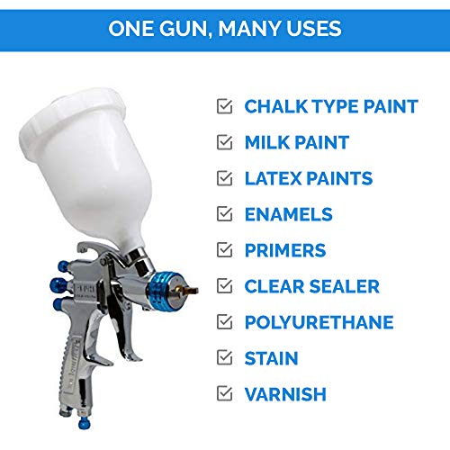 DeVilBiss STARTINGLINE HVLP Spray Gun For Painting Control 1.3mm