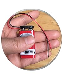 LampVPath 20 piezas 9 V batería Snap Conector 9 V batería Clips conector hebilla de plástico