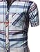 Youstar Men's Short Sleeve Button Down Shirts