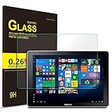 Luibor Screen Protector for Samsung 2018 Galaxy Book 12 inches HD and  2-in-1 Tablet Ultral Thin 9H Hardness and HD Clear Tempered Glass Screen Protector for Galaxy Book 2 2018 12 inches Tablet (1Pcs)