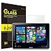 Luibor Screen Protector for Samsung 2018 Galaxy Book 12 inches HD and  2-in-1 Tablet Ultral Thin 9H Hardness and HD Clear Tempered Glass Screen Protector for Galaxy Book 2 2018 12 inches Tablet (1Pcs)