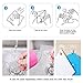 Whitgo 11 8 Packs,13lb/6kg(Max) Heavy Duty Reusable Strong Self Adhesive Nail Free No Scratch Super Waterproof Seamless Sticky Hooks Bathroom Kitchen Wall Towel Hooks & Ceili
