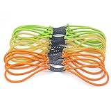 BAVER 12pcs Elastic Natural Latex Rubber Band Tube for Hunting Slingshot Catapults Parts (3060)