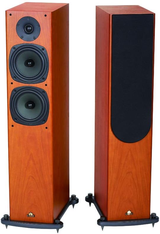 Castle Knight-4 Floorstanding Speaker Cherry (Pair): Amazon.es: Electrónica