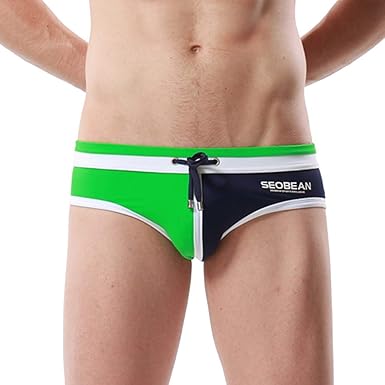 tight swimming trunks