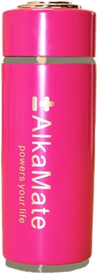 Alkaline Water Portable on the Go Water Maker, Choose Your Color (Pink)
