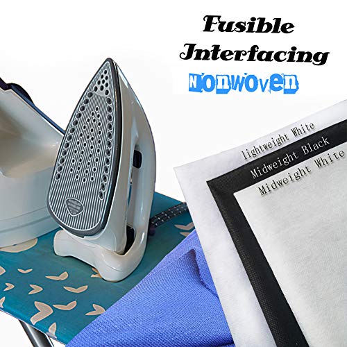 Fusible Interfacing Midweight Fabric for Quilting Stabilizer TShirt