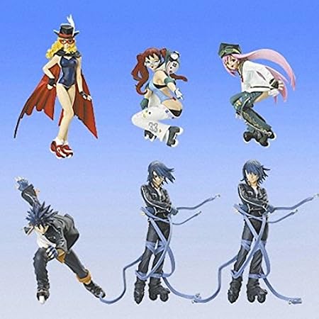 Amazon エア ギア 1 フルコンプ 全6種 Hgif エアギア Air Gear アキト 全6種 1 リンゴ2 シムカ3 イッキ4 スク水仮 フィギュア ドール 通販