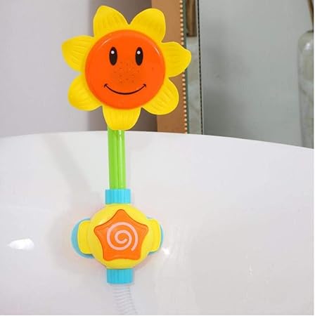 sunflower shower bath toy