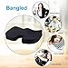 Seat Cushion, Gel Seat Cushion, Memory Foam Seat Cushion for Tailbone Pain Relief and Sciatica Pain Relief, Orthopedic Seat Cushion for Office Chair and Car.