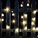 Satu Brown Solar String Lights 60 LED 36ft Outdoor Fairy Lights Crystal Ball Christmas Globe Lights for Home, Garden, Patio, Parties, Christmas Decoration