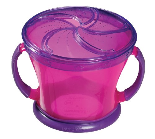 Munchkin Snack Catcher, 9 Ounce, 12+ Months, color may vary