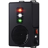 Rodent Repellent for Cars Battery Operated Ultrasonic Mice and Rat Deterrent with LED Flashlights, Wireless Under Hood Animal Repeller Pest Control Device for RV, Truck, and Vehicle Engine Protection