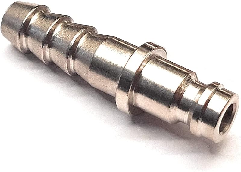 Delta-P Male Inline Quick Release Fitting 8mm Hose For Propane Butane Gas