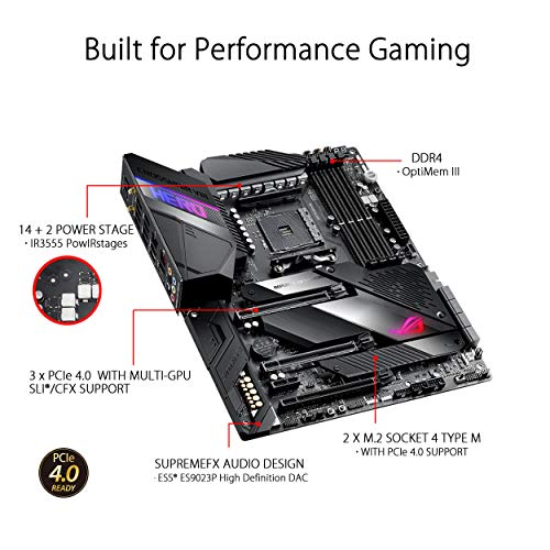 ASUS-ROG-Crosshair-VIII-Hero-Wi-Fi-Placa-Base-de-Gaming-ATX-AMD-X570-con-PCIe-40-Wi-Fi-6-80211ax-Integrado-LAN-a-25-Gbps-USB-32-SATA-M2-ASUS-Node-e-iluminacin-Aura-Sync-RGB