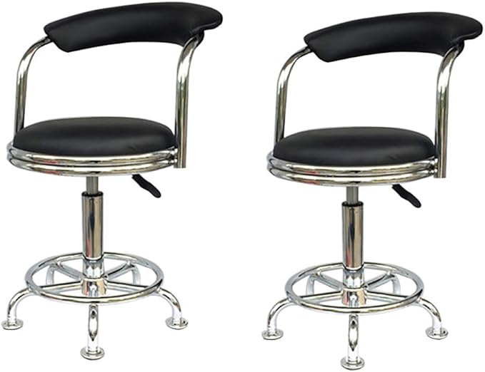 Work Chair for Stool, Lab Chair for Laboratory, Swivel Set of 2 Chairs