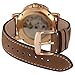 WOCCI Suede Vintage Leather Watch Band with Rose Gold Buckle, Quick Release Strap, Width (18mm 20mm 22mm)