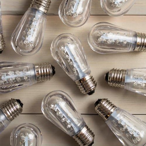 Replacement Bulb, 16 LED, Acrylic S14 Edison, E27, Warm