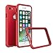 RhinoShield CrashGuard Bumper 2.0 for iPhone 7/iPhone 8, Red
