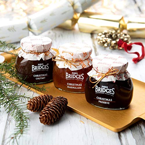 Mrs Bridges Christmas Chutney, Spiced Fruit, 8.5 Ounce