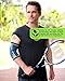 Benmarck Elbow Compression Sleeve, Support Brace, Best for Tennis Golf Weightlifting Men Women, Tendonitis Recovery Wrap by (Fjord Blue, Medium)