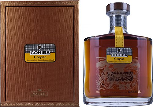 Martell Cohiba Grande Champagne mit Geschenkverpackung Cognac (1 x 0.7 l)